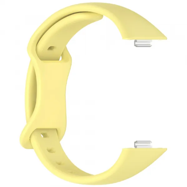 BUTTERFLY Vymeniteľný remienok pre Huawei Watch Fit 4 / Fit 4 Pro / Fit 5 / Fit 5 Pro žltý