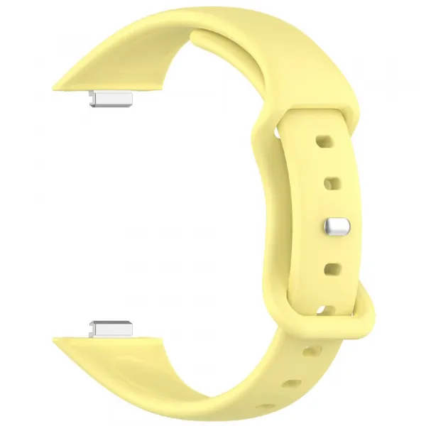 BUTTERFLY Vymeniteľný remienok pre Huawei Watch Fit 4 / Fit 4 Pro / Fit 5 / Fit 5 Pro žltý