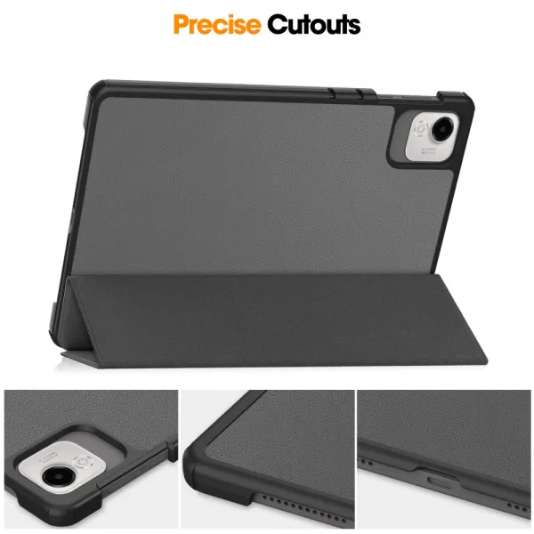 LEATHER Zaklápací kryt pre Honor Pad X9a šedý
