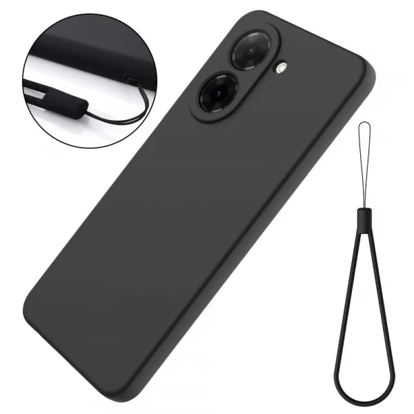 RUBBER Ochranný kryt pre Xiaomi Redmi A5 čierny