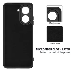 RUBBER Ochranný kryt pre Xiaomi Redmi A5 čierny