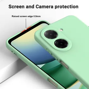 RUBBER Ochranný kryt pre Xiaomi Redmi A5 zelený