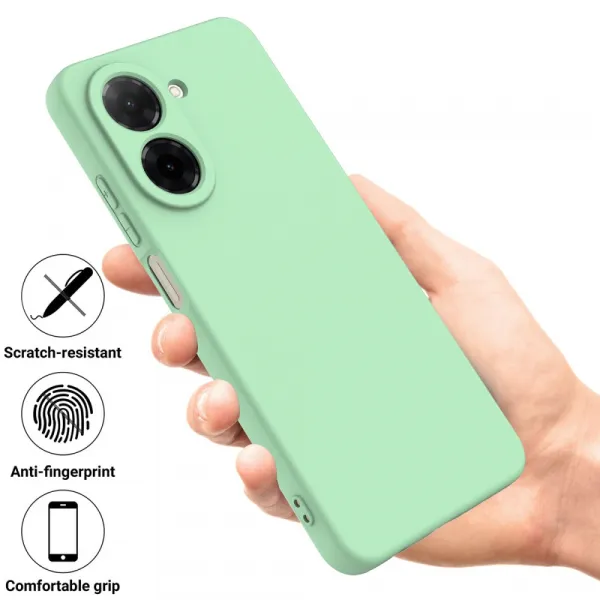 RUBBER Ochranný kryt pre Xiaomi Redmi A5 zelený