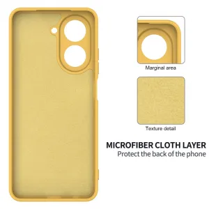 RUBBER Ochranný kryt pre Xiaomi Redmi A5 žltý