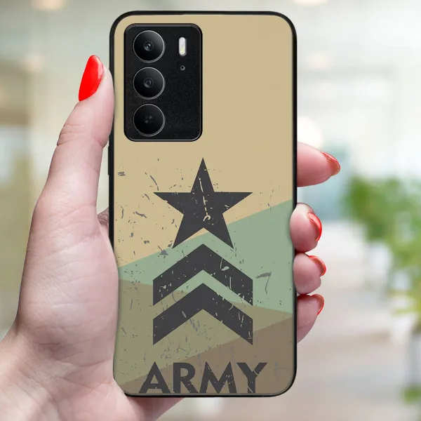 MY ART Ochranný kryt pre Realme C75 / Realme 14x 5G ARMY (236)