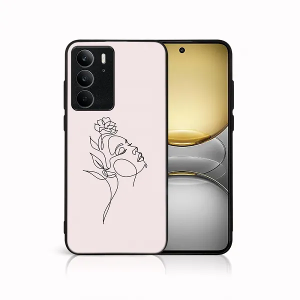 MY ART Ochranný kryt pre Realme C75 / Realme 14x 5G ROSE GIRL (198)