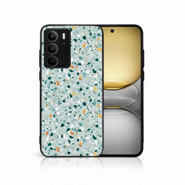 MY ART Ochranný kryt pre Realme C75 / Realme 14x 5G BLUE TERRAZZO (164)