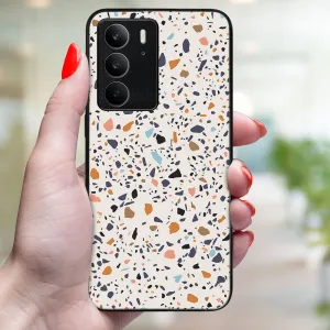 MY ART Ochranný kryt pre Realme C75 / Realme 14x 5G BEIGE TERRAZZO (162)
