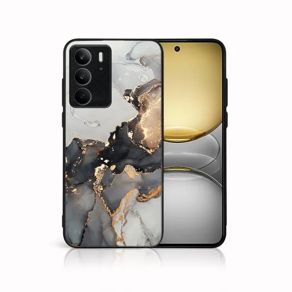MY ART Ochranný kryt pre Realme C75 / Realme 14x 5G GREY MARBLE (140)
