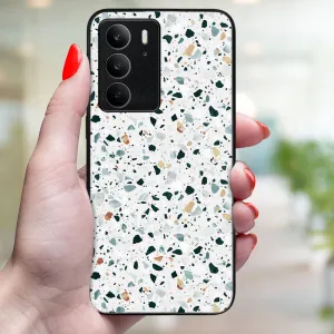 MY ART Ochranný kryt pre Realme C75 / Realme 14x 5G GREY TERRAZZO (163)