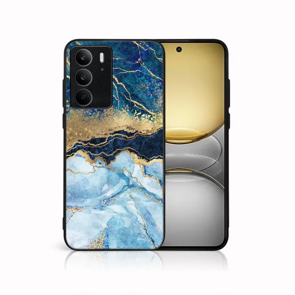 MY ART Ochranný kryt pre Realme C75 / Realme 14x 5G BLUE MARBLE (141)