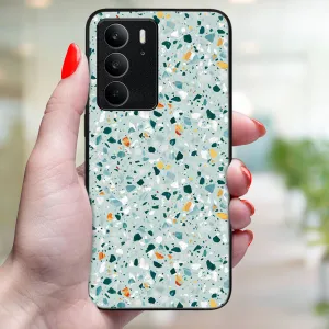 MY ART Ochranný kryt pre Realme C75 / Realme 14x 5G BLUE TERRAZZO (164)