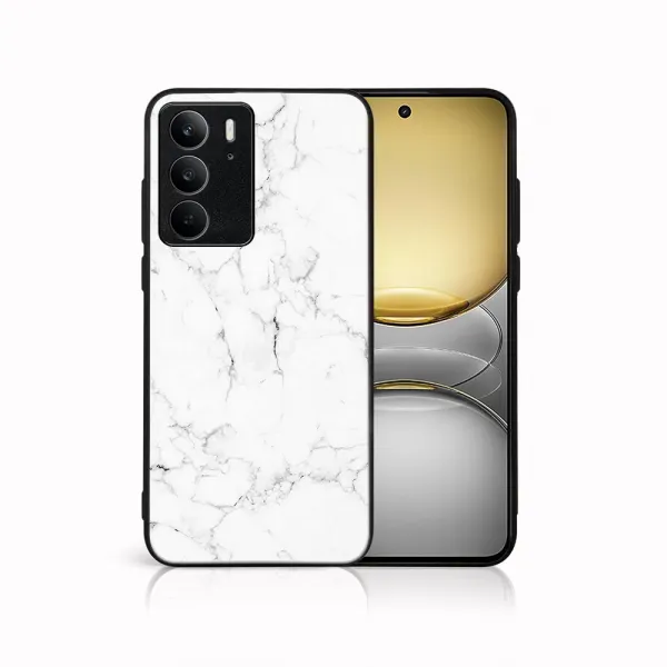 MY ART Ochranný kryt pre Realme C75 / Realme 14x 5G WHITE MARBLE (144)