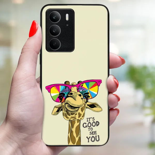 MY ART Ochranný kryt pre Realme C75 / Realme 14x 5G GIRAFFE (180)