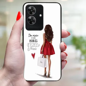 MY ART Ochranný kryt pre Realme Note 60 RED DRESS (137)