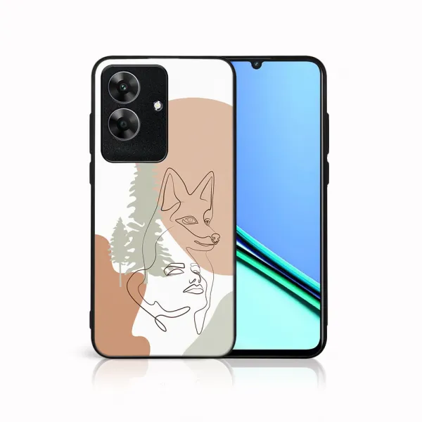MY ART Ochranný kryt pre Realme Note 60 FOX (191)