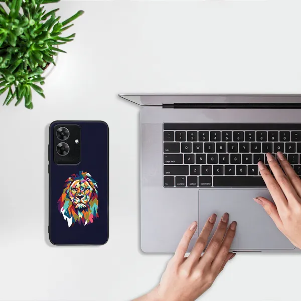 MY ART Ochranný kryt pre Realme Note 60 LION (246)