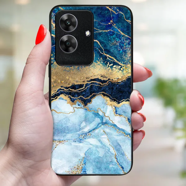 MY ART Ochranný kryt pre Realme Note 60 BLUE MARBLE (141)