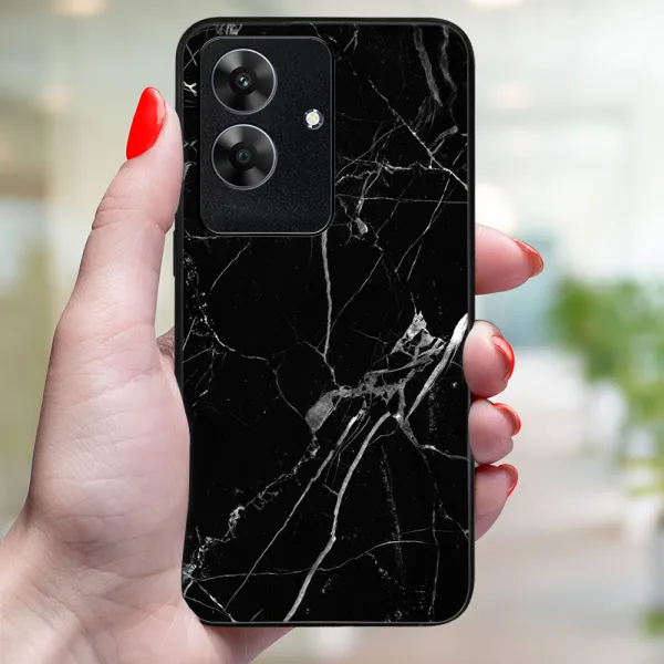 MY ART Ochranný kryt pre Realme Note 60 BLACK MARBLE (142)