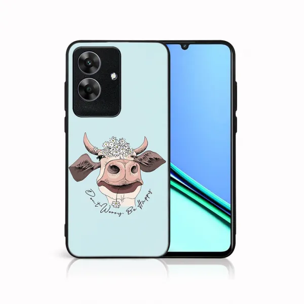 MY ART Ochranný kryt pre Realme Note 60 HAPPY COW (181)