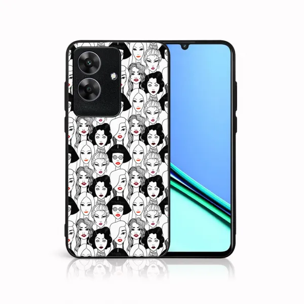 MY ART Ochranný kryt pre Realme Note 60 LIPSTICK (174)