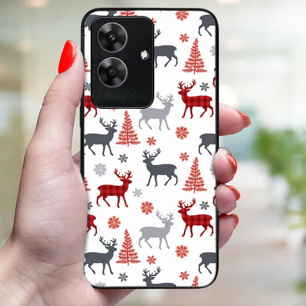 MY ART Kryt s vianočným dizajnom Realme Note 60 DEER (068)
