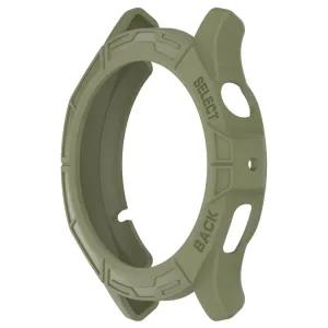 TPU HALF COVER Obal pre Amazfit Cheetah Round / Cheetah Pro zelený