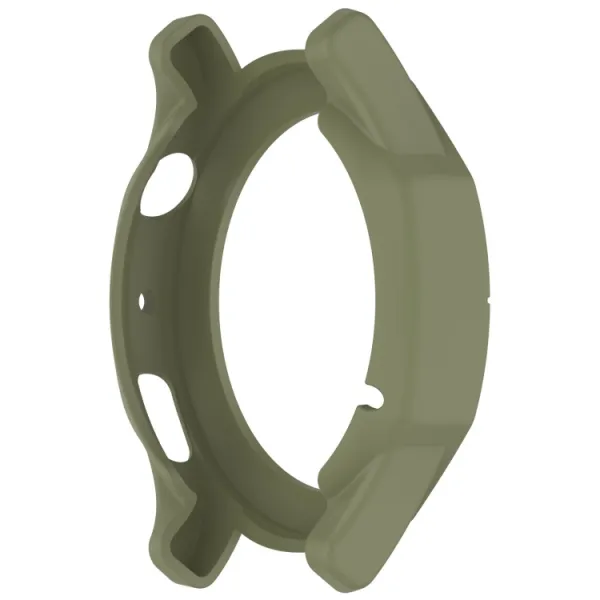 TPU HALF COVER Obal pre Amazfit Cheetah Round / Cheetah Pro zelený