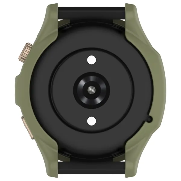 TPU HALF COVER Obal pre Amazfit Cheetah Round / Cheetah Pro zelený