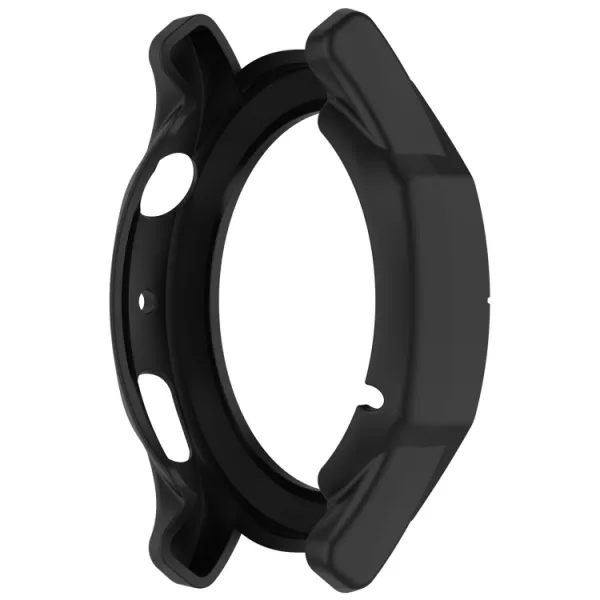 TPU HALF COVER Obal pre Amazfit Cheetah Round / Cheetah Pro čierny