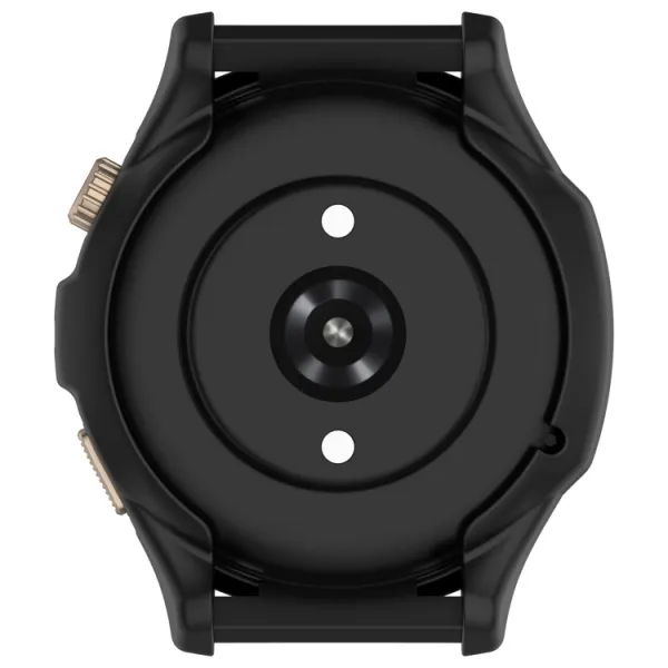 TPU HALF COVER Obal pre Amazfit Cheetah Round / Cheetah Pro čierny