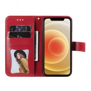 ART MANDALA Peňaženkový obal pre Honor 400 Pro 5G červený