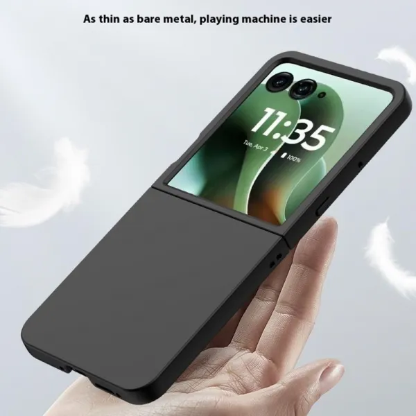 PLASTIC Ochranný plastový kryt pre Motorola Razr 60 Ultra / Razr 70 Ultra biely