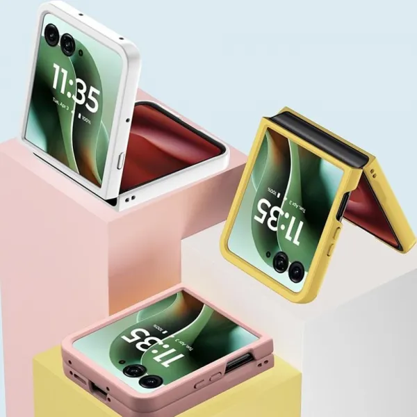 PLASTIC Ochranný plastový kryt pre Motorola Razr 60 Ultra / Razr 70 Ultra biely