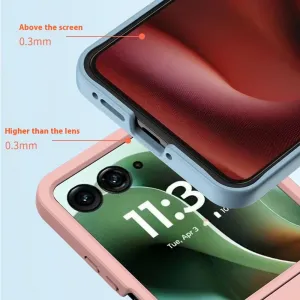 PLASTIC Ochranný plastový kryt pre Motorola Razr 60 Ultra / Razr 70 Ultra biely