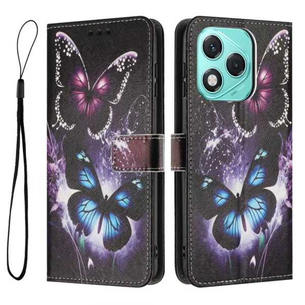ART Peňaženkový kryt pre Honor 400 Lite 5G BUTTERFLIES