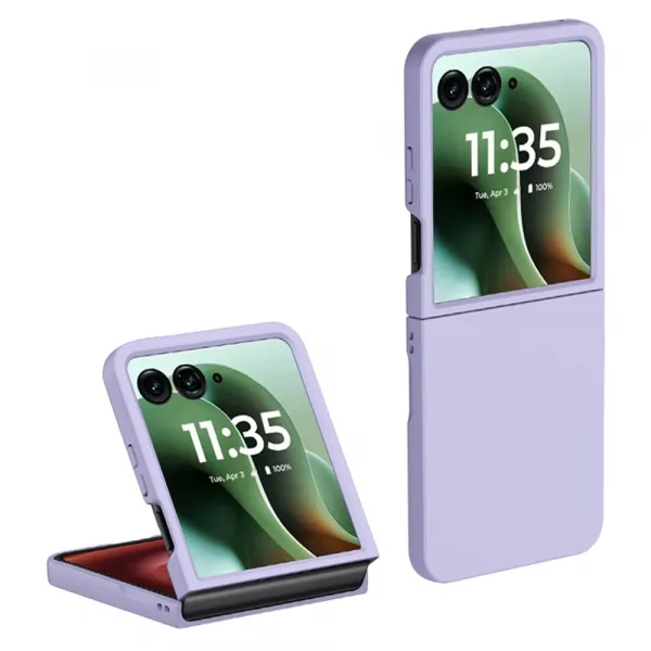 PLASTIC Ochranný plastový kryt pre Motorola Razr 60 Ultra / Razr 70 Ultra fialový