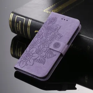 ART MANDALA Peňaženkový kryt pre Vivo V50 Lite fialový