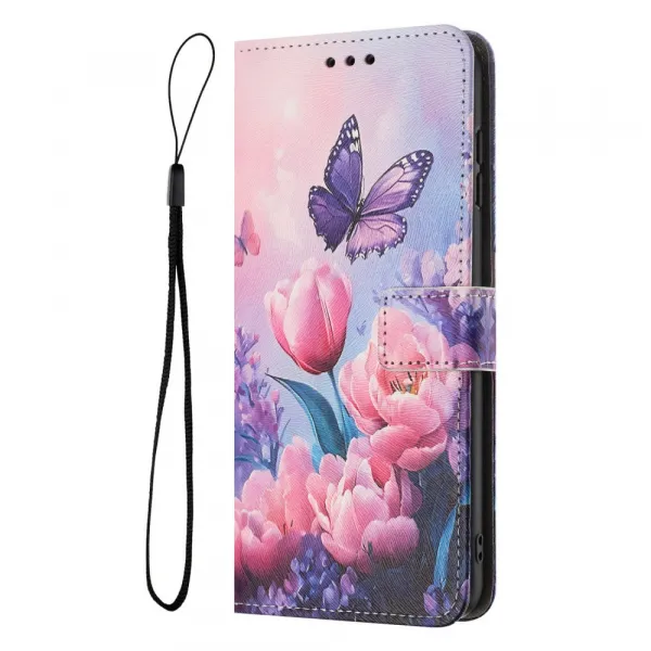 ART Peňaženkový kryt pre Honor 400 Lite 5G PINK FLOWER