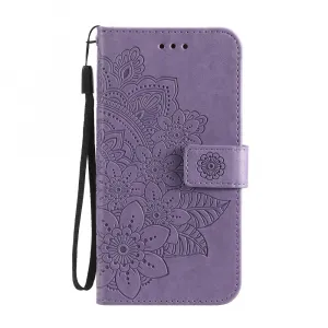 ART MANDALA Peňaženkový kryt pre Vivo V50 Lite fialový