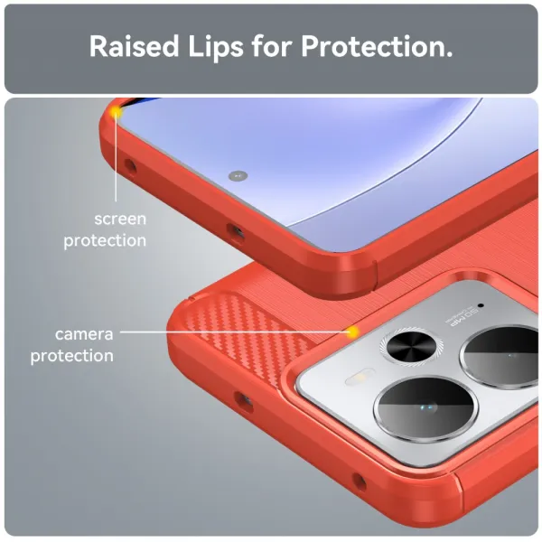 FLEXI TPU Ochranný kryt Realme 14 5G / Realme 14T 5G modrý
