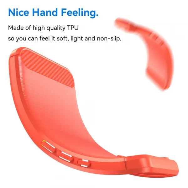 FLEXI TPU Ochranný kryt Samsung Galaxy S25 Edge červený