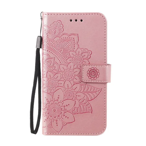 ART MANDALA Peňaženkový kryt pre Vivo V50 Lite ružový
