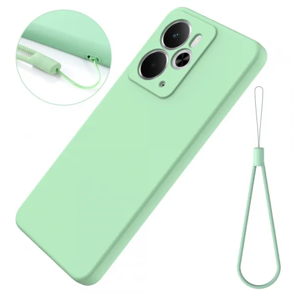 RUBBER Ochranný kryt pre Realme 14 5G / Realme 14T 5G zelený