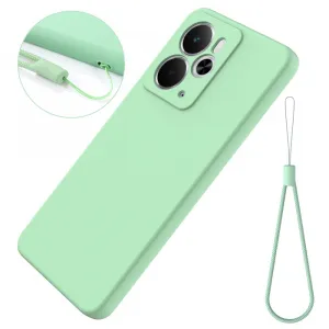 RUBBER Ochranný kryt pre Realme 14 5G / Realme 14T 5G zelený