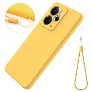 RUBBER Ochranný kryt pre Realme 14 5G / Realme 14T 5G žltý