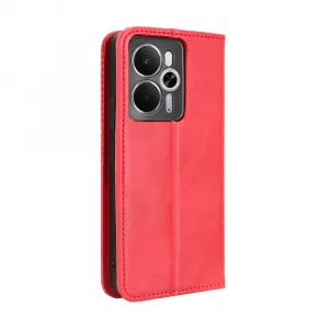 BUSINESS Peňaženkové puzdro pre Realme 14 5G / Realme 14T 5G červené