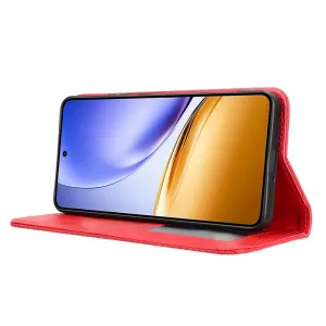 BUSINESS Peňaženkové puzdro pre Realme 14 5G / Realme 14T 5G červené