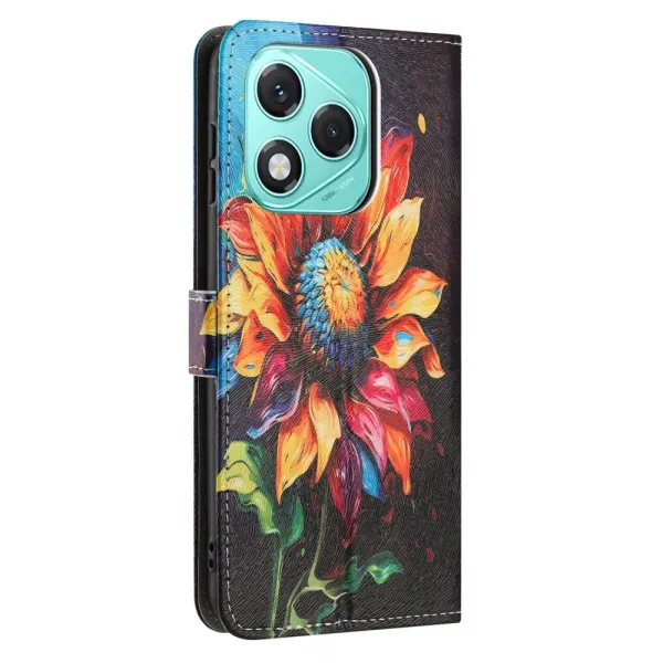 ART Peňaženkový kryt pre Honor 400 Lite 5G SUNFLOWER