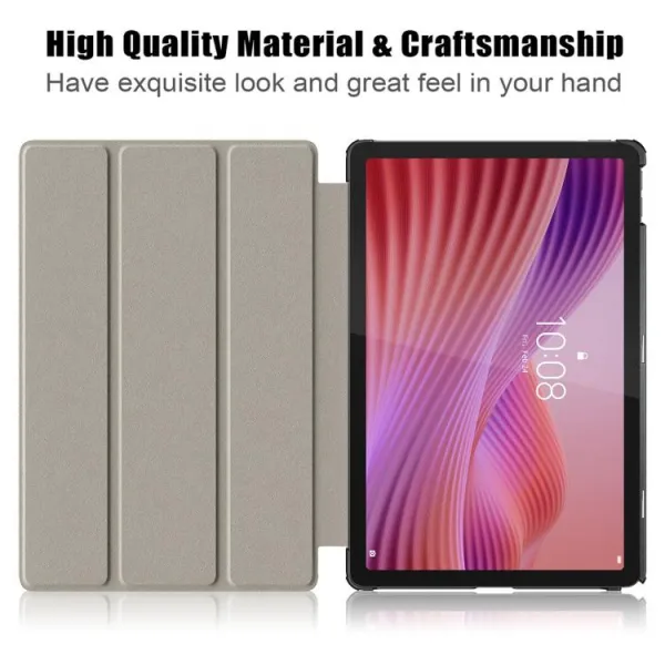 LEATHER Zaklápací kryt pre Lenovo Tab 10.1 zelený